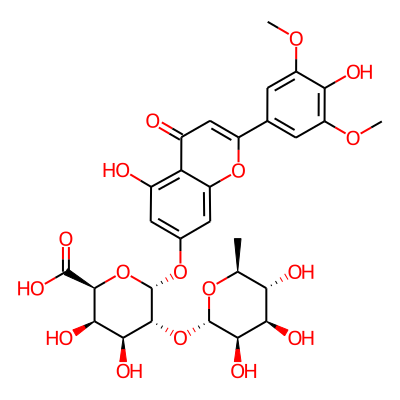 Tricin 7-(2''-rhamnosyl)-alpha-galacturonide