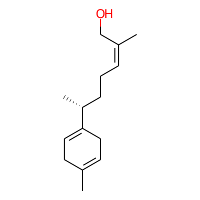 (R,Z)-2-Methyl-6-(4-methylcyclohexa-1,4-dien-1-yl)hept-2-en-1-ol