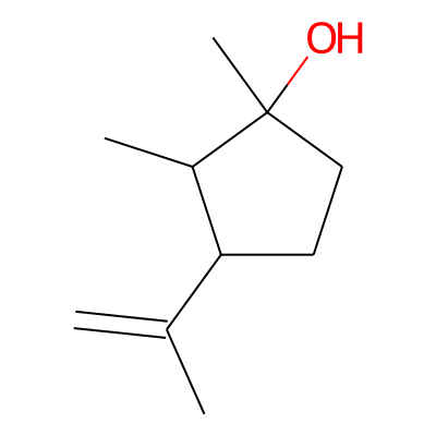 Cyclopentanol, 1,2-dimethyl-3-(1-methylethenyl)-