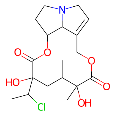 4-(1-Chloroethyl)-4,7-dihydroxy-6,7-dimethyl-2,9-dioxa-14-azatricyclo[9.5.1.014,17]heptadec-11-ene-3,8-dione