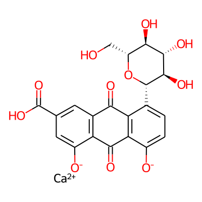 Rhein-8-glucoside calcium salt