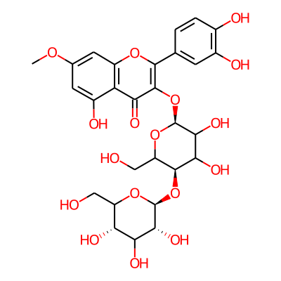 Rhamnetin 3-galactosyl-(1->4)-galactoside