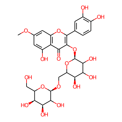 Rhamnetin 3-galactosyl-(1->6)-galactoside