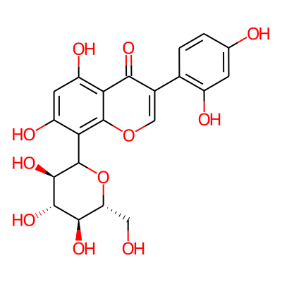2'-Hydroxygenistein 8-C-glucoside