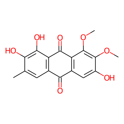 1,2,6-Trihydroxy-7,8-dimethoxy-3-methylanthracene-9,10-dione