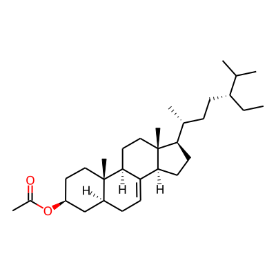 5alpha-Stigmast-7-en-3beta-ol, acetate