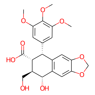 Podophyllinic acid