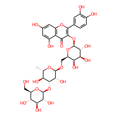 Hyperin 6''-[glucosyl-(1->3)-rhamnoside]