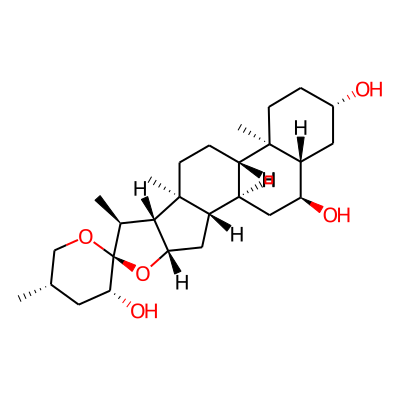 Spirostan-3,6,23-triol, (3beta,5alpha,6alpha,23R,25S)-