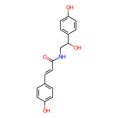 N-trans-p-Coumaroyloctopamine
