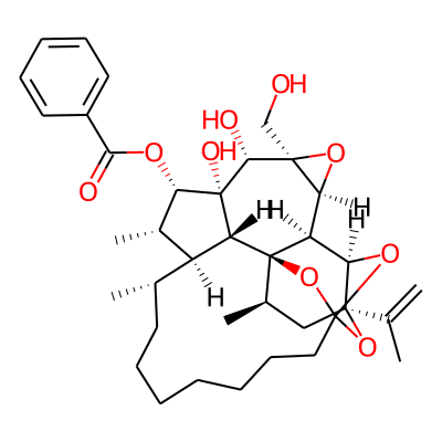[(1R,2R,4R,5R,6S,7S,9R,10S,11S,12S,13S,14S,15S,25R)-10,11-dihydroxy-9-(hydroxymethyl)-2,13,15-trimethyl-4-prop-1-en-2-yl-8,24,26,27-tetraoxaheptacyclo[12.10.1.14,23.15,23.01,6.07,9.011,25]heptacosan-12-yl] benzoate