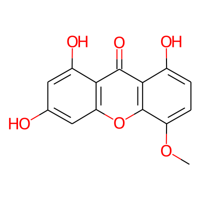1,3,8-Trihydroxy-5-methoxy-xanthen-9-one