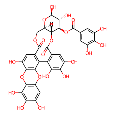 [(10R,11R,12R,13R,15R)-3,4,5,12,13,21,25,26,27-nonahydroxy-8,18-dioxo-9,14,17,23,30-pentaoxahexacyclo[17.12.0.02,7.010,15.022,31.024,29]hentriaconta-1(31),2,4,6,19,21,24(29),25,27-nonaen-11-yl] 3,4,5-trihydroxybenzoate