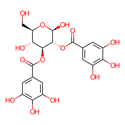 [(2R,3R,4S,5R,6R)-2,5-dihydroxy-6-(hydroxymethyl)-3-(3,4,5-trihydroxybenzoyl)oxyoxan-4-yl] 3,4,5-trihydroxybenzoate