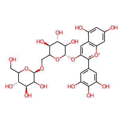 Delphinidin 3-gentiobioside