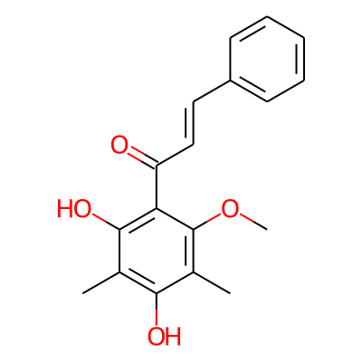 2',4'-Dihydroxy-6'-methoxy-3',5'-dimethylchalcone