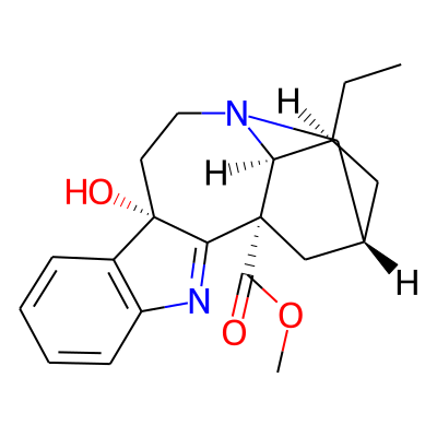 methyl (1S,10S,15R,17S,18S)-17-ethyl-10-hydroxy-3,13-diazapentacyclo[13.3.1.02,10.04,9.013,18]nonadeca-2,4,6,8-tetraene-1-carboxylate