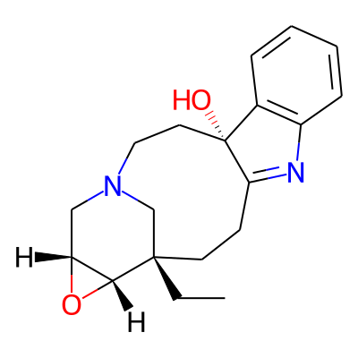 Voaphylline hydroxyindolenine