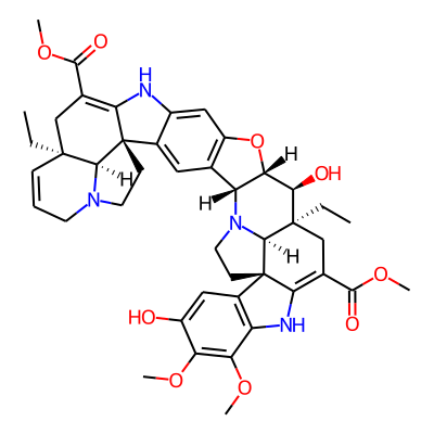 dimethyl (2R,6R,13R,22S,23S,24S,35R,38R,39S)-13,24-diethyl-23,32-dihydroxy-30,31-dimethoxy-21-oxa-1,9,17,28-tetrazaundecacyclo[22.13.1.16,9.02,22.03,20.05,18.06,16.027,35.029,34.035,38.013,39]nonatriaconta-3,5(18),11,15,19,26,29,31,33-nonaene-15,26-dicarboxylate