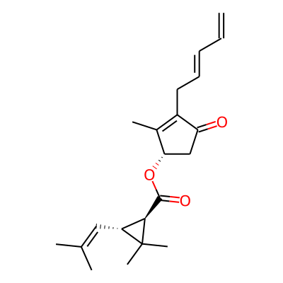 [(1S)-2-methyl-4-oxo-3-[(2E)-penta-2,4-dienyl]cyclopent-2-en-1-yl] (1R,3R)-2,2-dimethyl-3-(2-methylprop-1-enyl)cyclopropane-1-carboxylate