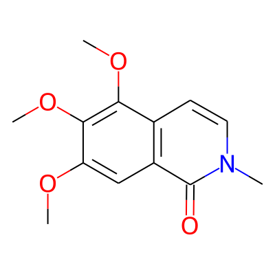 1(2H)-Isoquinolinone, 5,6,7-trimethoxy-2-methyl-
