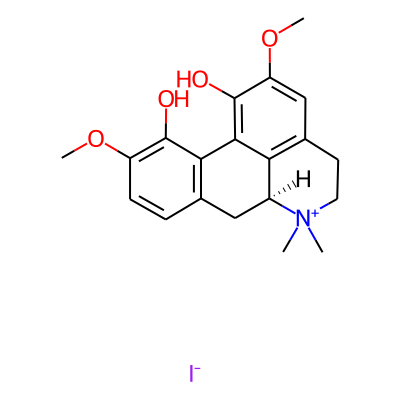 Magnoflorine iodide