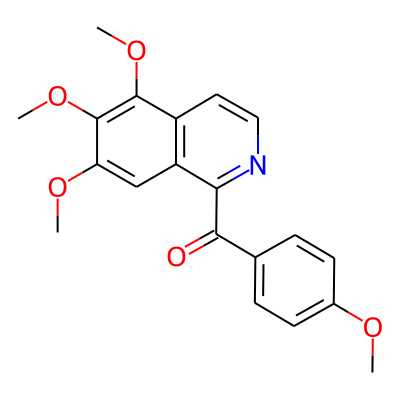 Methanone, (4-methoxyphenyl)(5,6,7-trimethoxy-1-isoquinolinyl)-