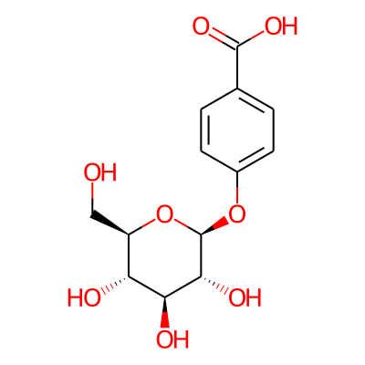 4-(beta-D-glucosyloxy)benzoic acid