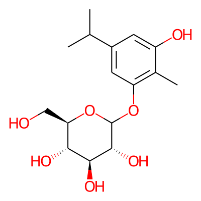2-Methyl-3-glucosyloxy-5-isopropyl phenol
