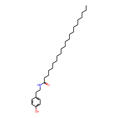 N-[2-(4-Hydroxyphenyl)ethyl]docosanamide