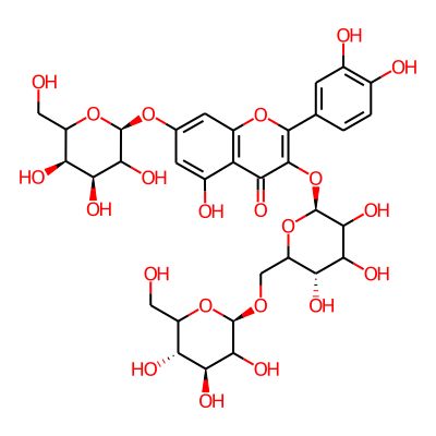 Quercetin 3-gentiobioside-7-glucoside