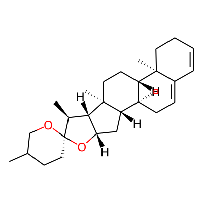 Spirosta-3,5-diene