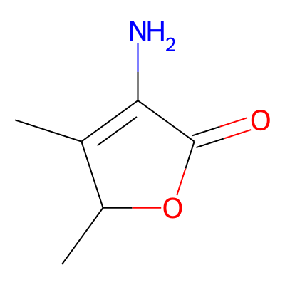 3-Amino-4,5-dimethyl-2(5H)-furanone
