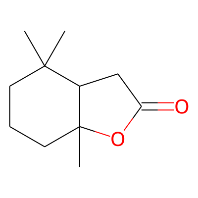 2(3H)-Benzofuranone, hexahydro-4,4,7a-trimethyl-