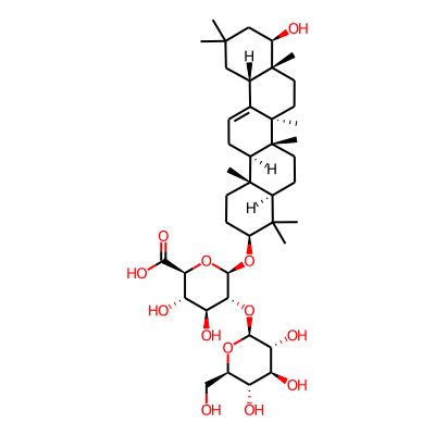 (2S,3S,4S,5R,6R)-6-[[(3S,4aR,6aR,6bS,8aR,9R,12aS,14aR,14bR)-9-hydroxy-4,4,6a,6b,8a,11,11,14b-octamethyl-1,2,3,4a,5,6,7,8,9,10,12,12a,14,14a-tetradecahydropicen-3-yl]oxy]-3,4-dihydroxy-5-[(2S,3R,4S,5S,6R)-3,4,5-trihydroxy-6-(hydroxymethyl)oxan-2-yl]oxyoxane-2-carboxylic acid