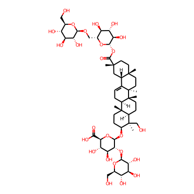 (2S,3S,4S,5R,6R)-6-[[(3S,4S,4aR,6aR,6bS,8aS,11R,12aR,14aR,14bR)-4-(hydroxymethyl)-4,6a,6b,8a,11,14b-hexamethyl-11-[(2S,3R,4S,5S,6R)-3,4,5-trihydroxy-6-[[(2S,3R,4S,5S,6R)-3,4,5-trihydroxy-6-(hydroxymethyl)oxan-2-yl]oxymethyl]oxan-2-yl]oxycarbonyl-1,2,3,4a,5,6,7,8,9,10,12,12a,14,14a-tetradecahydropicen-3-yl]oxy]-3,4-dihydroxy-5-[(2S,3R,4S,5S,6R)-3,4,5-trihydroxy-6-(hydroxymethyl)oxan-2-yl]oxyoxane-2-carboxylic acid