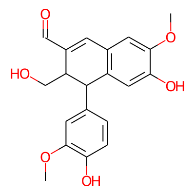 6-Hydroxy-4-(4-hydroxy-3-methoxyphenyl)-3-hydroxymethyl-7-methoxy-3,4-dihydro-2-naphthaldehyde