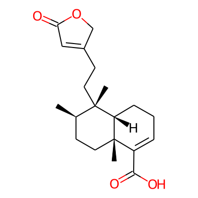(4aS,5S,6R,8aR)-5,6,8a-trimethyl-5-[2-(5-oxo-2H-furan-3-yl)ethyl]-3,4,4a,6,7,8-hexahydronaphthalene-1-carboxylic acid