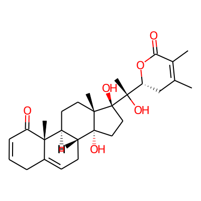 (2R)-2-[(1S)-1-[(8R,9S,10R,13S,14R,17S)-14,17-dihydroxy-10,13-dimethyl-1-oxo-4,7,8,9,11,12,15,16-octahydrocyclopenta[a]phenanthren-17-yl]-1-hydroxyethyl]-4,5-dimethyl-2,3-dihydropyran-6-one