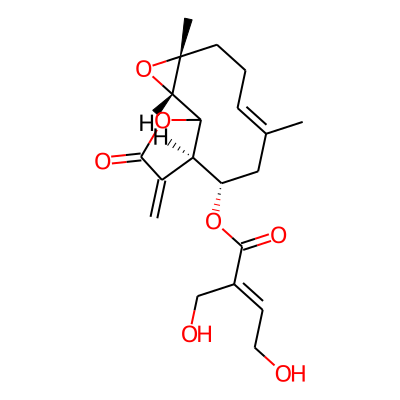 [(2S,4R,7E,10S,11R)-4,8-dimethyl-12-methylidene-13-oxo-3,14-dioxatricyclo[9.3.0.02,4]tetradec-7-en-10-yl] (E)-4-hydroxy-2-(hydroxymethyl)but-2-enoate