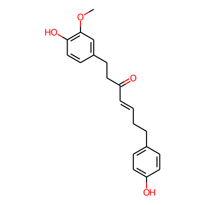 1-(4-hydroxy-3-methoxyphenyl)-7-(4-hydroxyphenyl)-(4E)-4-hepten-3-one