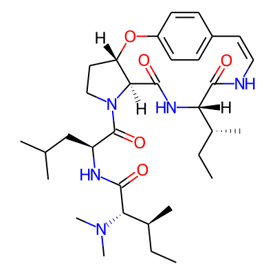 (2S,3S)-N-[(2S)-1-[(3S,7S,10S,13Z)-10-[(2R)-butan-2-yl]-8,11-dioxo-2-oxa-6,9,12-triazatricyclo[13.2.2.03,7]nonadeca-1(18),13,15(19),16-tetraen-6-yl]-4-methyl-1-oxopentan-2-yl]-2-(dimethylamino)-3-methylpentanamide