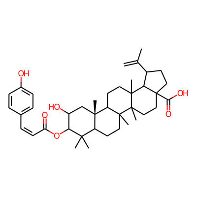 (11aR)-10-hydroxy-9-[(Z)-3-(4-hydroxyphenyl)prop-2-enoyl]oxy-5a,5b,8,8,11a,13a-hexamethyl-1-prop-1-en-2-yl-2,3,4,5,6,7,7a,9,10,11,11b,12,13,13b-tetradecahydro-1H-cyclopenta[a]chrysene-3a-carboxylic acid
