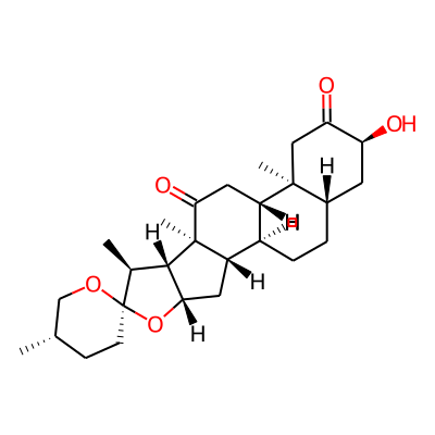 3alpha-Hydroxy-5alpha-spirostan-2,12-dione