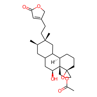 [(2R,3R,4bR,8R,8aR,9S)-9-hydroxy-2,3-dimethyl-3-[2-(5-oxo-2H-furan-3-yl)ethyl]spiro[2,4,4a,4b,5,6,7,9,10,10a-decahydro-1H-phenanthrene-8,2'-oxirane]-8a-yl]methyl acetate