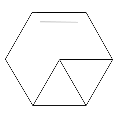 Tricyclo(4.1.0.02,7)hept-3-ene