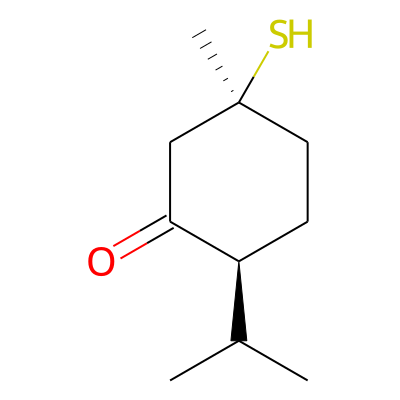 Mercapto-p-menthan-3-one, cis-