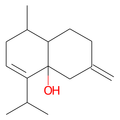 8-Methyl-3-methylidene-5-propan-2-yl-1,2,4,7,8,8a-hexahydronaphthalen-4a-ol