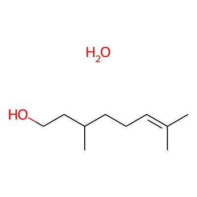 Hydrate citronellol