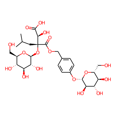 Beta-d-glucopyranoside, 4-[[[(2r)-2-[(s)-carboxyhydroxymethyl]-2-(beta-d-glucopyranosyloxy)-4-methyl-1-oxopentyl]oxy]methyl]phenyl